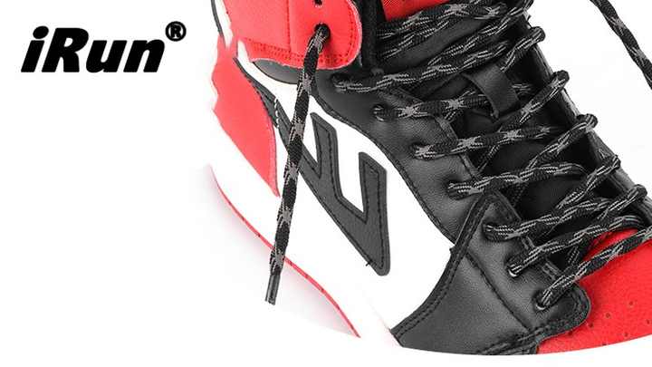 IRun Round Wave Shape Non Slip Durable Outdoor Climbing Shoelaces