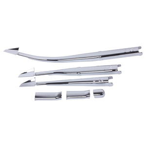 6 Pcs Rear <b>Window</b> <b>Cover</b> ABS Chrome Used for Starex 1997 2004 Accessories - Product Image 1