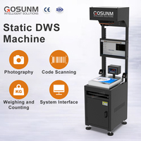 Máquina Dimensionadora de Paquetes DWS Estática de Alta Precisión 2026, Medición Instantánea, Todo en Uno, Capacidad de Pesaje de 60 kg, 3000/hora