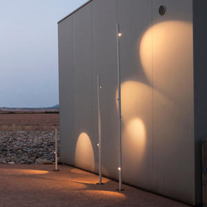 Lámpara de bambú para exteriores, luz de césped impermeable para vacaciones, calle, jardín, paisaje, parque, decoración cuadrada, Luz - Product Image 6