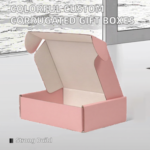 Cajas exprés resistentes multicolores personalizables fáciles de plegar, embalaje perfecto para ropa, bufandas y envío de regalos - Product Image 6