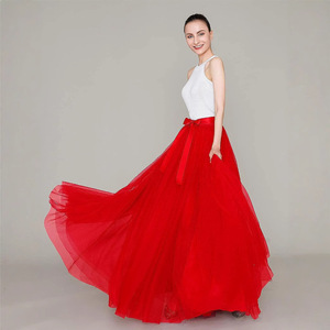 Jupe fendue en maille pour femmes Polyester/rayonne acteur scène Performance Costume princesse <span class=keywords><strong>Tutu</strong></span> Photo Studio photographie vêtements - Product Image 4