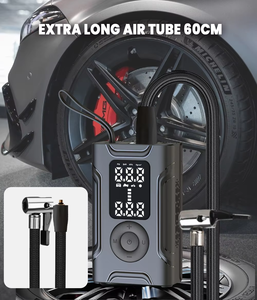 Compresseur d'air portable bon marché pour pneus de <span class=keywords><strong>voiture</strong></span> <span class=keywords><strong>Gonfleur</strong></span> de pneus numérique avec lumière LED pour voitures, vélos, motos et ballons de basket - Product Image 5