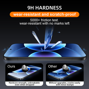 Đầy Đủ Bìa Chống Bụi Tempered Glass Phim 3D Chống-Xước HD Rõ Ràng 9H Bảo Vệ Màn Hình Cho Xiaomi 17/17 Pro/17Pro Max - Product Image 2