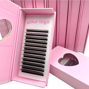 Vente en gros d'extensions de cils bruns à prix d'usine, marque privée, volume russe YY, plateaux d'extension de cils technologiques - Product Image 3