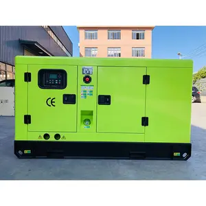 Generator Diesel Rumah Konsumsi Bahan Bakar Rendah 20KVA Kedap Suara