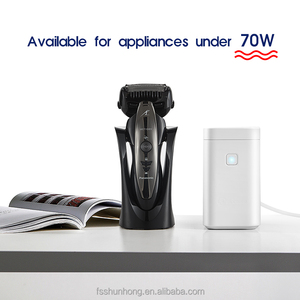 Shunhong 80W Transformador de potencia portátil profesional 220V a 110V Convertidor de voltaje reductor con filtro de aire - Product Image 4