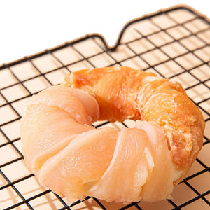 Köpek aperatifler dişlikleri tavuk dana halkaları Bite dayanıklı diş taşlama diş temizleme büyük/küçük Pet ödüller çörekler - Product Image 4