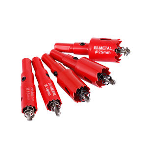 Broca de sierra perforadora de acero al carbono de 15-25 mm, bimetálica, para aluminio, hierro, acero inoxidable, bricolaje, madera - Product Image 2