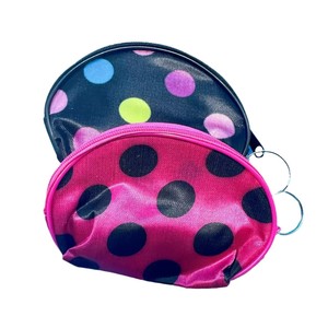 Oval coin purse, polka dot zipper <b>small</b> <b>wallet</b>, women's coin purse, 1 yuan, 2 yuan general merchandise purse - Product Image 4