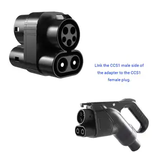 hot sale High Speed Charging IP 55 CCS1 to CCS2 EV Charging Adaptor