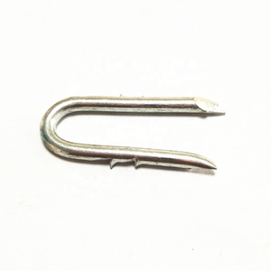 Grapas en Forma de U con Punta de Diamante Galvanizadas de 1 Pulgada - Product Image 5