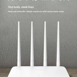 中古英語版Tenda F6ワイヤレス<span class=keywords><strong>WiFi</strong></span>リピーター300Mbps家庭用4つの外部5dbアンテナ付きシンプルエクステンダールーター - Product Image 2