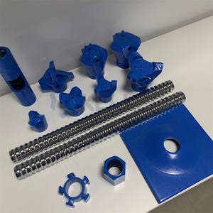 R32 barra di ancoraggio piena filettata in acciaio barra di stabilizzazione auto-foratura di ancoraggio per le parti della macchina di perforazione mineraria - Product Image 2