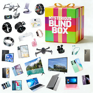 Boîte mystère électronique de haute qualité, 5 pièces aléatoires, TWS et écouteurs, montre connectée, écouteurs intra-auriculaires pour cadeau de festival - Product Image 1