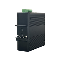 Commutateur Ethernet industriel PoE non géré Xallcom X6005P 5 ports 10/100 Mbps 1 Gbps Capacité Rail DIN Certifié CE RoHS FCC