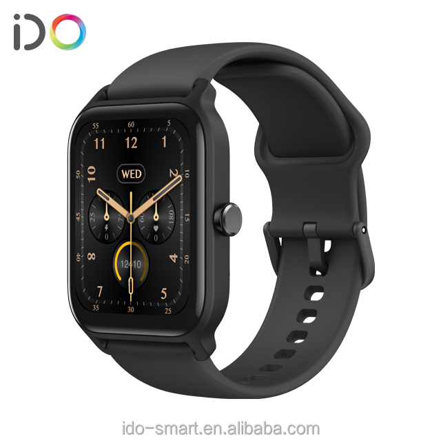 IDW13 Smart Watch: IP68 Waterproof Fitness Tracker with 24H Heart