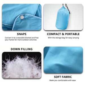 Couverture isolante ultralégère pour hamac d'hiver, couverture de camping chaude pour le couchage en extérieur et la randonnée - Product Image 5