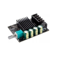 ZK-1002L 100Wx2 DC 12V 24V Mini BT 5.0 Audio nirkabel papan Amplifier Digital modul Amplifier Stereo