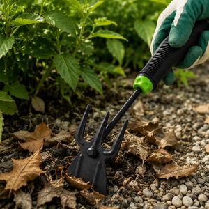 Herramienta de Cultivo para Excavar y Trasplantar, Rastrillo Pequeño de Mano con Horquilla y Pala, con Mango de Agarre Suave - Product Image 2