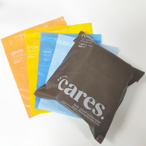 Chất lượng cao tùy chỉnh thân thiện với môi phân hủy sinh học Poly gửi thư vận chuyển túi cho quần áo cho bưu phẩm với in ấn tuyệt vời - Product Image 2