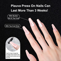 Offre Spéciale : Boîte de 150 faux ongles en ABS, forme ballerine, effet œil de chat, French manucure, sans couture, 15 tailles, amovibles