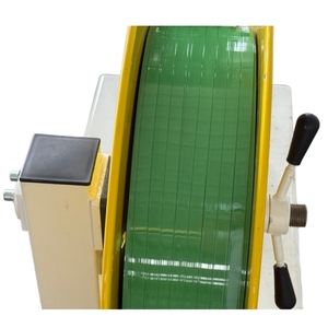 Machine de cerclage à portique entièrement automatique, unité de regroupement multifonction compatible avec les sangles en PP, PET et papier kraft - Product Image 4