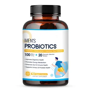 Prebiotics thấy Palmetto Cranberry ruột miễn dịch tuyến tiền liệt đường tiết niệu sức khỏe Probiotics cho nam giới sức khỏe tiêu hóa với enzyme