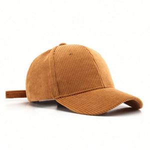 Gorras de Béisbol Clásicas de Pana con Logotipo Personalizado, Gorra de Perfil Bajo Estilo Vintage con Hebilla Ajustable, Regalos Promocionales - Product Image 2