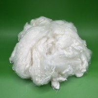 Fibre de polyester vierge 3D de 64 mm |   Blanc brut |   Solide |   Coussin de lit ultra doux et moelleux, excellent rembourrage