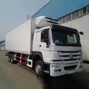 Camion frigorifique Sinotruk Howo personnalisé, camion tracteur frigorifique 6x4 avec caisse <span class=keywords><strong>isotherme</strong></span> pour le transport alimentaire - Product Image 5