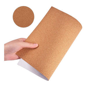Vente en gros <span class=keywords><strong>de</strong></span> liège auto-adhésif taille A4 plaque <span class=keywords><strong>de</strong></span> support en liège adhésif à l'arrière écologique DlY adapté à la décoration murale bricolage - Product Image 4
