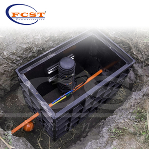 Unterirdischer Glasfaserkabel-Handschacht für FTTH-Nutzung mit Glasfaserkabelschrank - Product Image 2