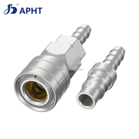 Konektor Pneumatik Cepat APHT, Kemasan Karton, Fitting Pipa Barb Selang Udara Nitto untuk Otomasi Industri 1MPA