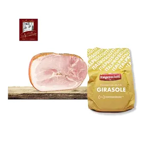 PREMIUM QUALITY MADE IN ITALY IL GIRASOLE Cooked Ham with Herbs FOR EXPORT 9 kg GVERDI Selection Made Italy Cooked Ham