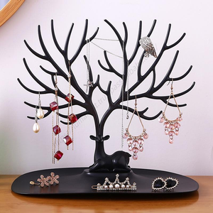 Wholesale Jewelry Rack Antlers Earrings Necklaces Rings <b>Display</b> Bracelet Deer Organizer <b>Cases</b> Stand Tray Tree Gifts for Women - Product Image 3