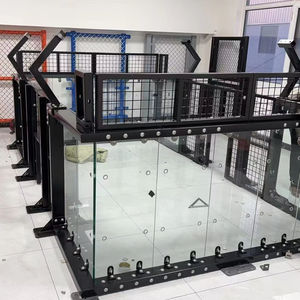 Hechuan 2025 Venta caliente Cancha de Pádel panorámica Canchas De Padel Cancha de tenis de Pádel al aire libre en venta <span class=keywords><strong>Comprar</strong></span> Cancha de pádel - Product Image 1