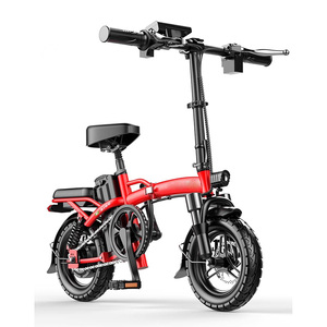 Offre Spéciale homme 48v 500W vélos électriques pliants hommes 14 pouces vélos électriques avec pneus antidéflagrants pour <span class=keywords><strong>femme</strong></span> - Product Image 3