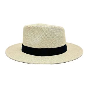 Summer Adults Breathable Sunhat Striped Travel Casual <b>Party</b> Simple Beach Straw Sun <b>Hat</b> - Product Image 1