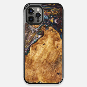 Nueva Funda Popular 2026 a Prueba de Golpes de Resina de Madera Natural para iPhone 12 13 14 15 16 17 18 <span class=keywords><strong>Pro</strong></span> <span class=keywords><strong>Max</strong></span> - Product Image 4