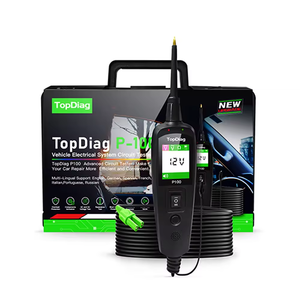 Topdiag P100 自動車回路テスター 12V 24V コンポーネント活性化 短絡保護機能付き パワープローブ回路計 - Product Image 2