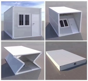 ราคาโรงงานถูกมาก บ้านคอนเทนเนอร์สำเร็จรูปพับได้ขนาด 20 ฟุต, บ้านแคปซูลขนาดเล็ก, ที่อยู่อาศัยชั่วคราว - Product Image 4
