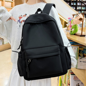 Mochila Casual Ligera y Simple para Estudiantes de Primaria y Universidad, Diseño de Doble Asa, Color Caramelo, Gran Capacidad - Product Image 1