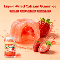 Gommes à mâcher au calcium pour femmes adultes avec vitamines D et K pour la santé des os, complément alimentaire délicieux et à mâcher, nutrition quotidienne