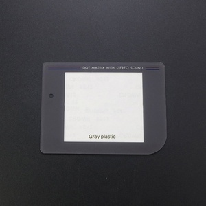 ฝาครอบเลนส์พลาสติกป้องกันหน้าจอสำหรับเครื่องเกมบอยคลาสสิค GBO GB สีดำ สีเทาเข้ม หรือสีตามสั่ง (แบบดรอปชิปปิ้ง) - Product Image 4