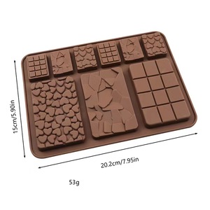 Moules à bougies en silicone en forme de fleur DIY, moules à popcorn en silicone flexibles et mignons pour cupcakes, bougies parfumées en <span class=keywords><strong>cire</strong></span>, décoration - Product Image 1