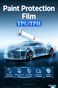 <b>Clear</b> Car Film Paint Protection Film Anti-scratch Ultra <b>Gloss</b> Self Healing PPF Wrap TPU Paint - Product Image 2