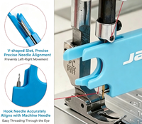Nouvel outil de filetage de pointe pour machine à coudre, version améliorée, accessoires universels compatibles avec toutes les machines à coudre textiles