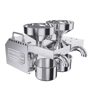 Prensa de Aceite Doméstica Inteligente de Acero Inoxidable de 820W, Extracción en Frío y Caliente de Aceitunas y Semillas de Girasol, Diseño Hidráulico - Product Image 4