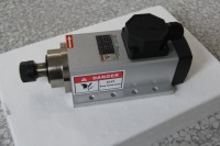 Moteur de broche CNC refroidi par air haute vitesse 2,2 kW 24 000 tr/min de qualité supérieure avec bride de montage